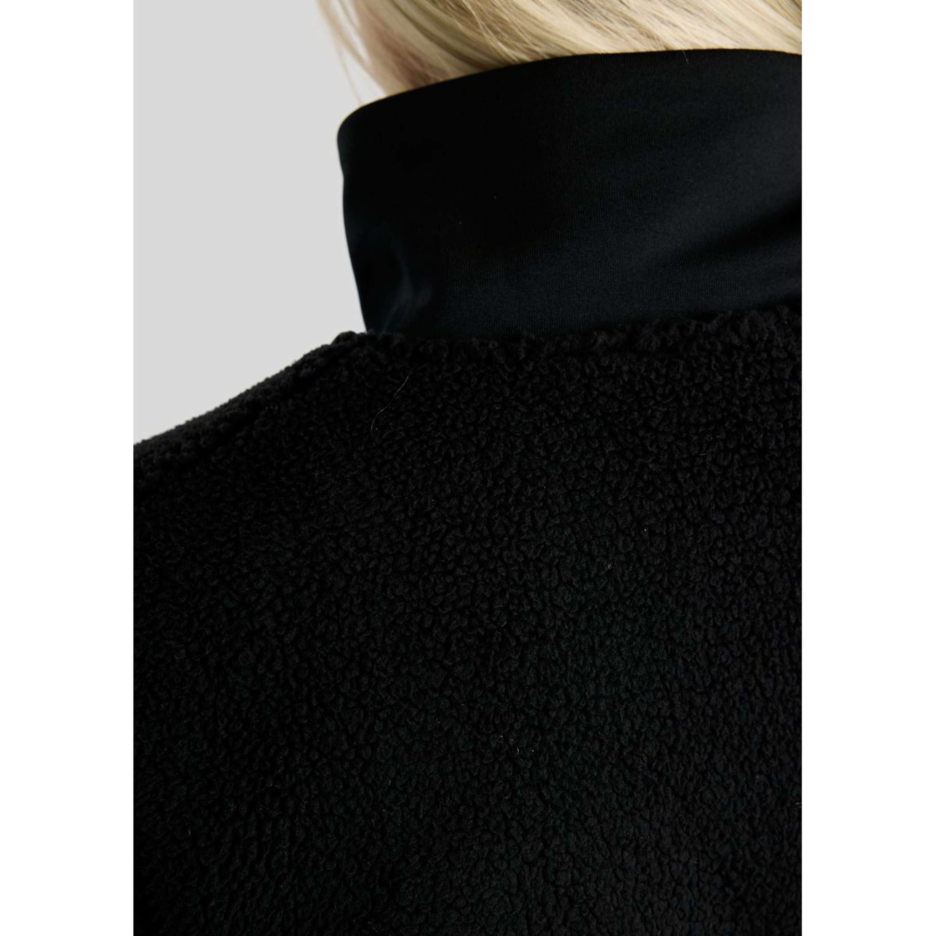 Montar Chaleco MoEbba Teddy Pile Golden Quartz Negro