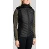 Montar Chaleco MoEverline Hybrid Detachable Hood Golden Quartz Crystals Negro