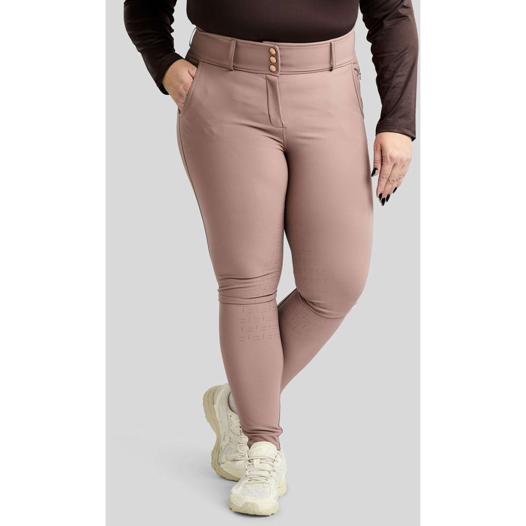 Montar Pantalón de Equitación Briella Curve Dusty Rose