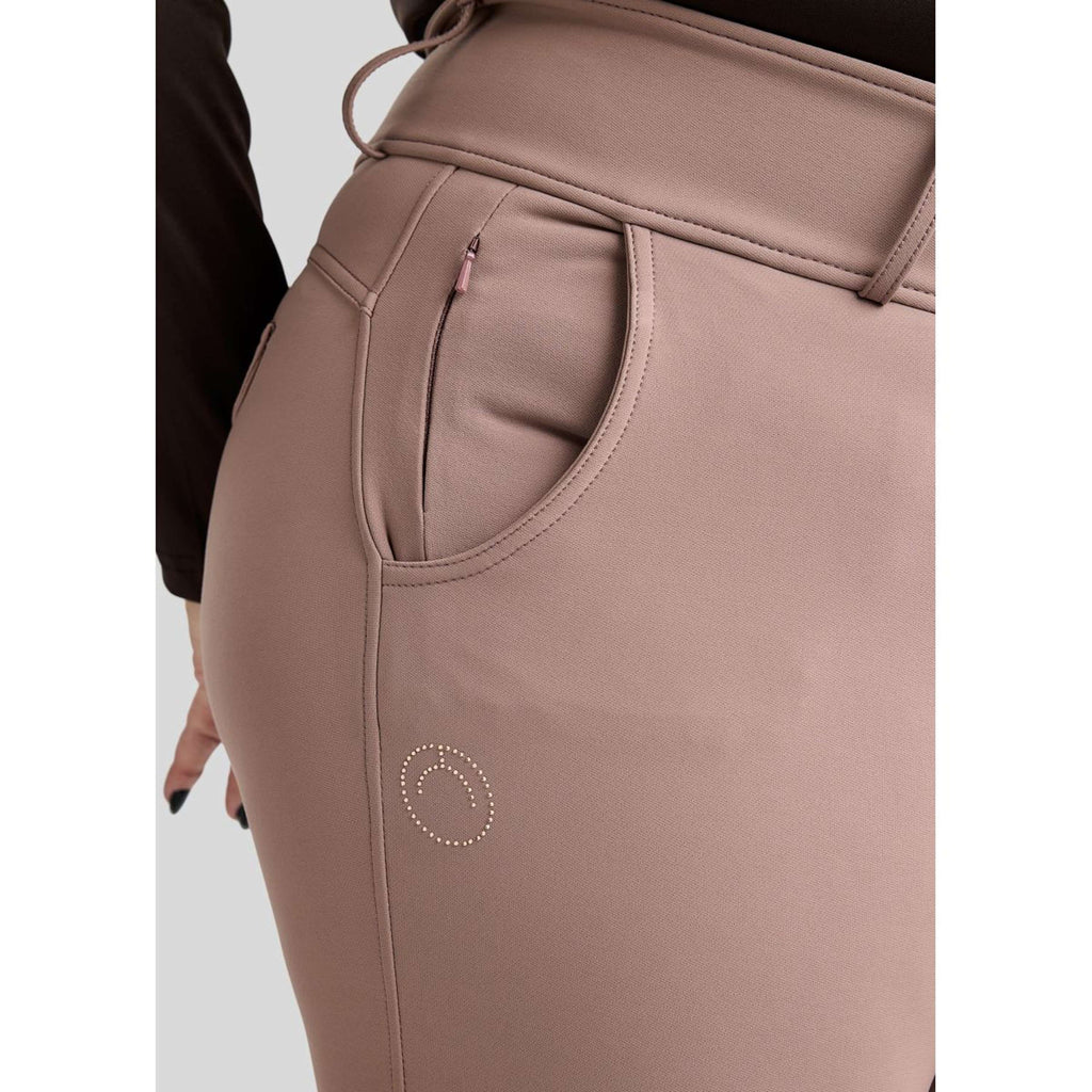 Montar Pantalón de Equitación Briella Curve Dusty Rose