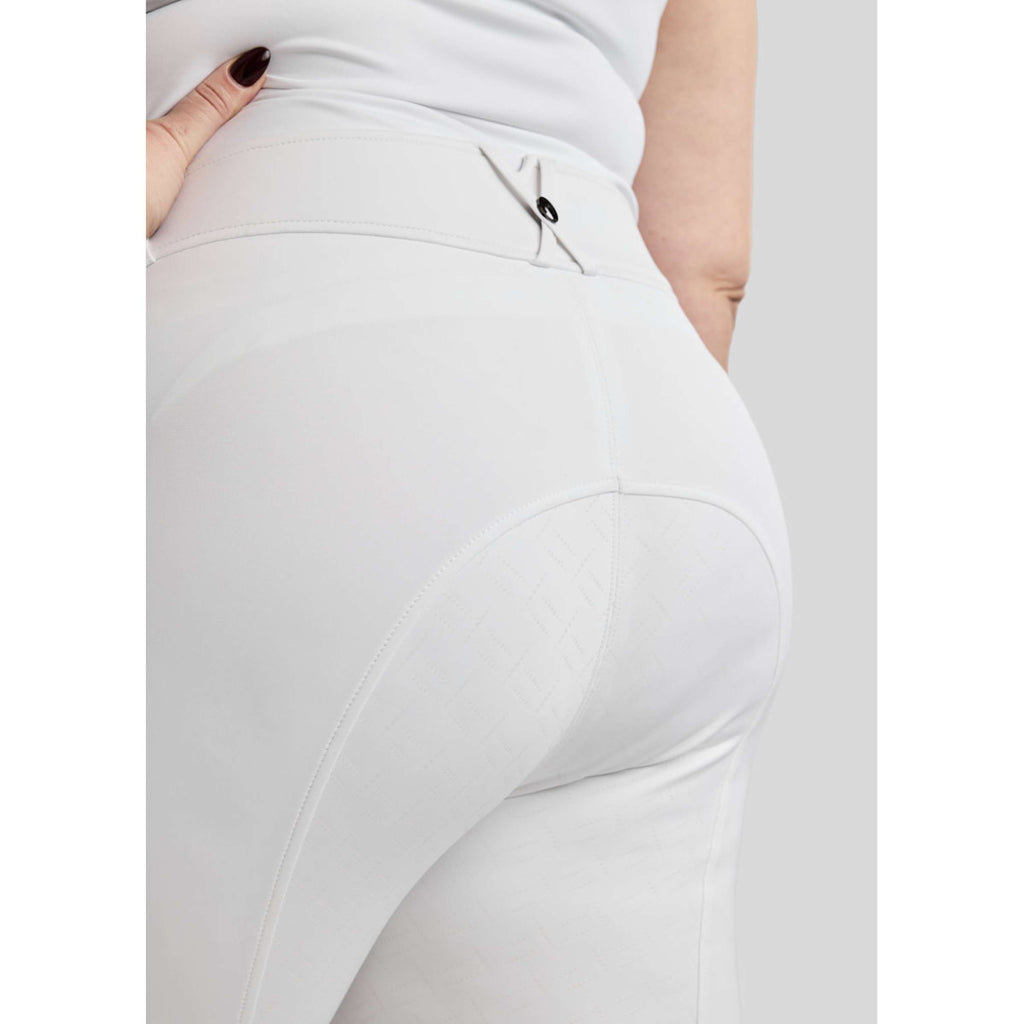 Montar Pantalón de Equitación MoFlair 360 Performance Curve Blanco
