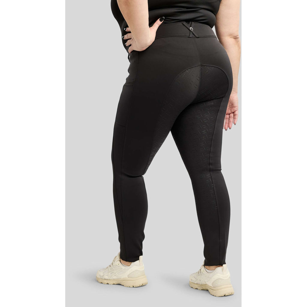 Montar Pantalón de Equitación MoFlair 360 Performance Curve Negro