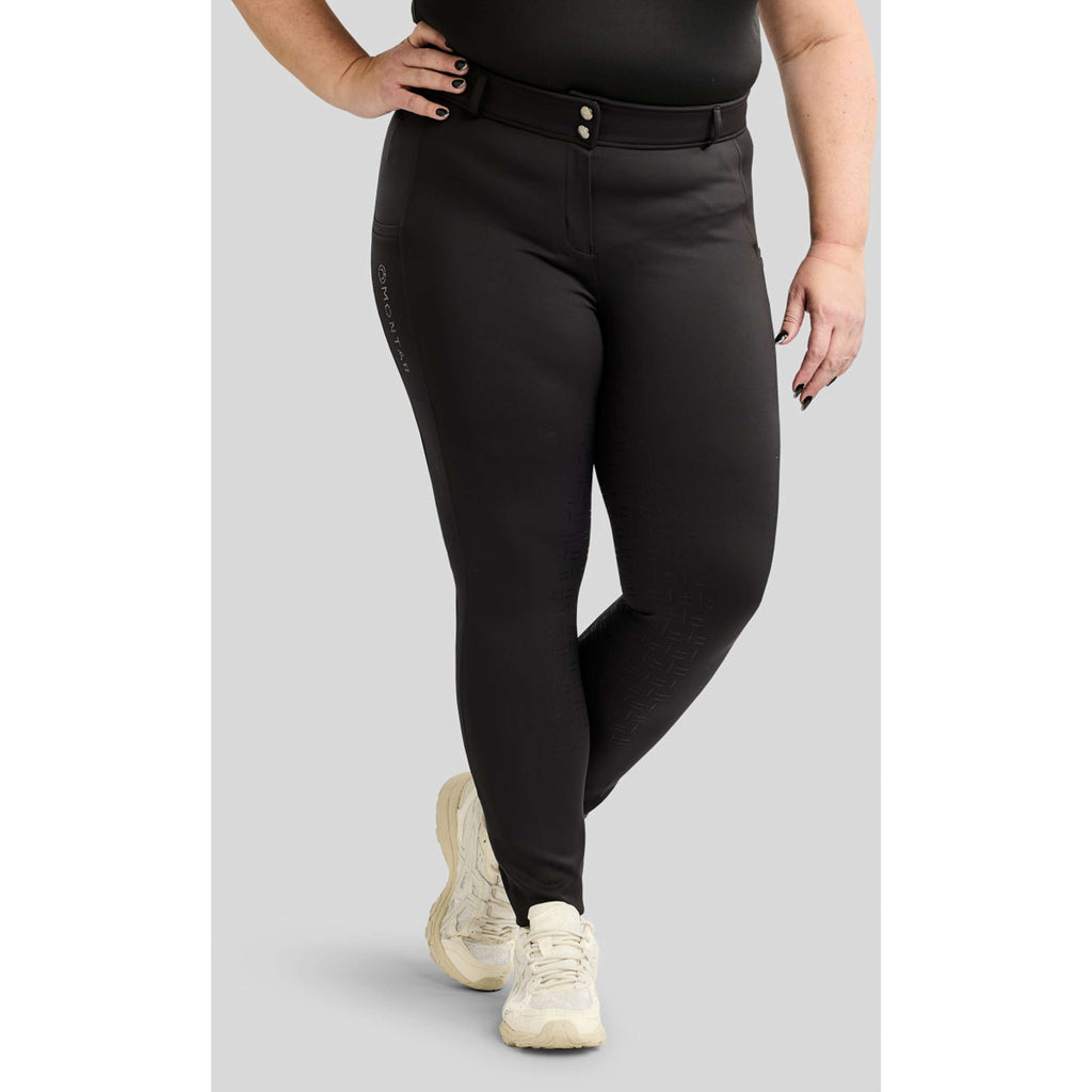 Montar Pantalón de Equitación MoFlair 360 Performance Curve Negro