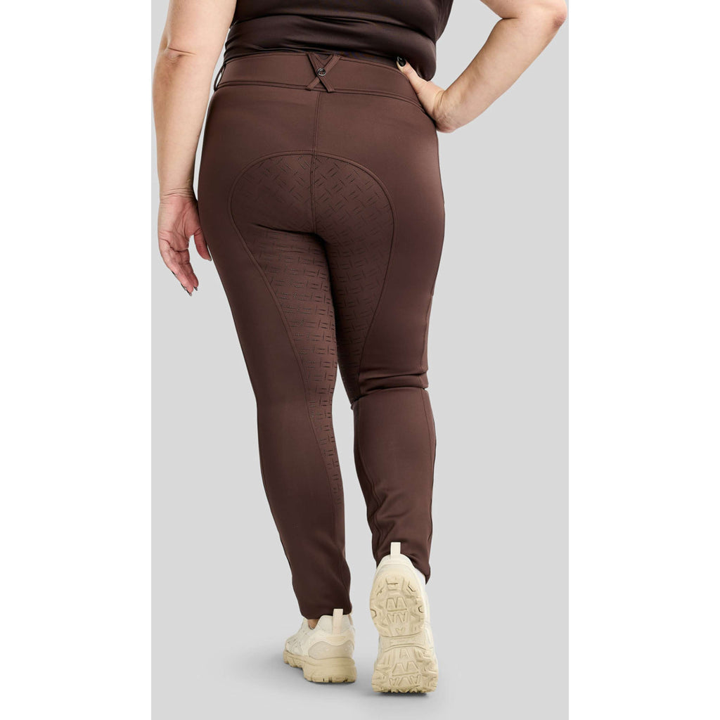 Montar Pantalón de Equitación MoFlair 360 Performance Curve Marron