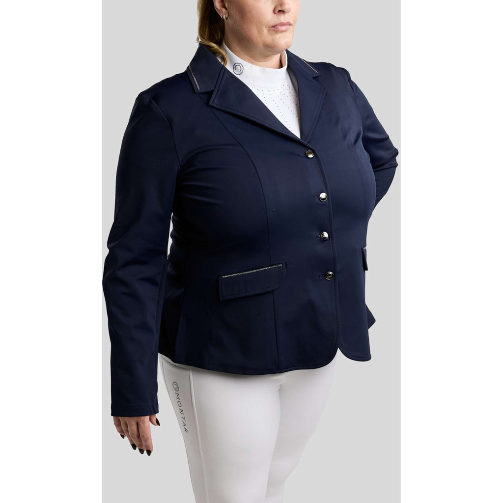 Montar Chaqueta de Competición MoFlair Curve Crystal Navy