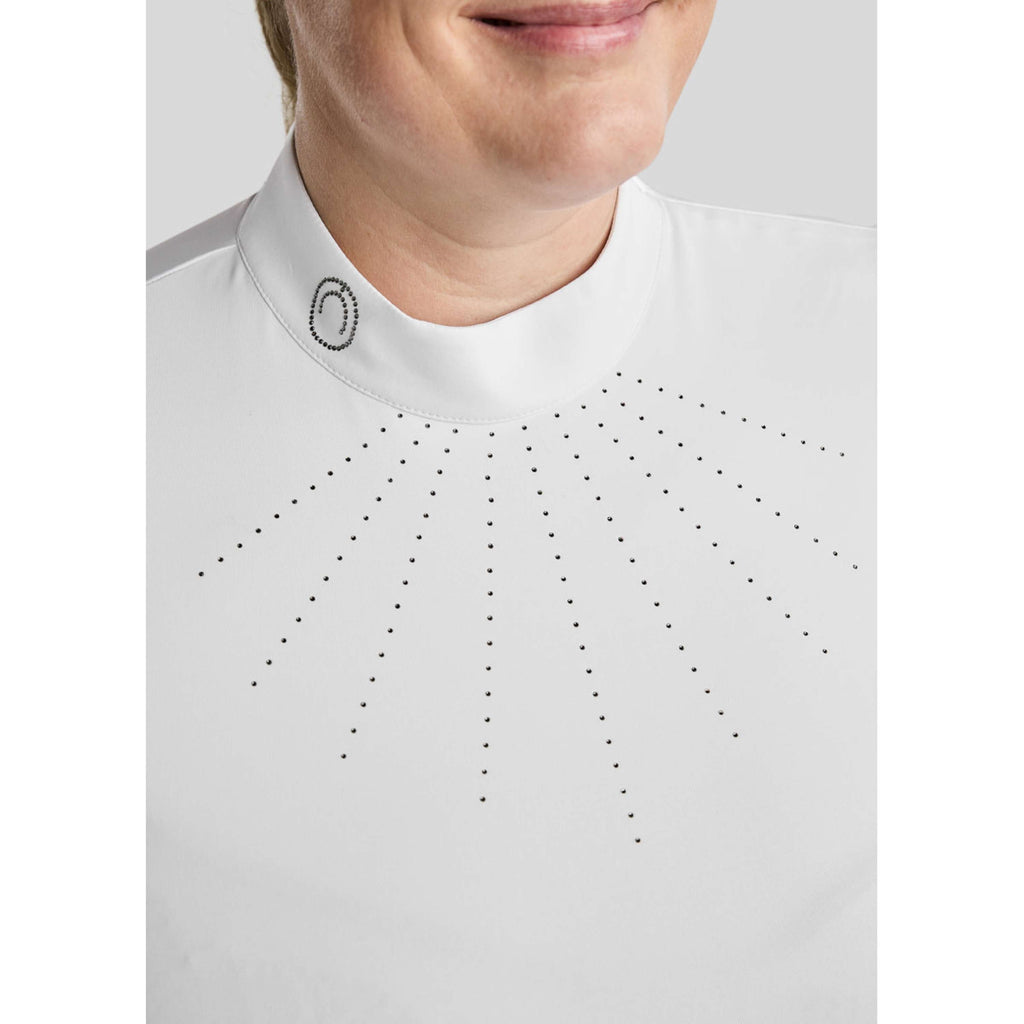 Montar Camiseta de Competición MoFay Curve Mangas Largas Blanco