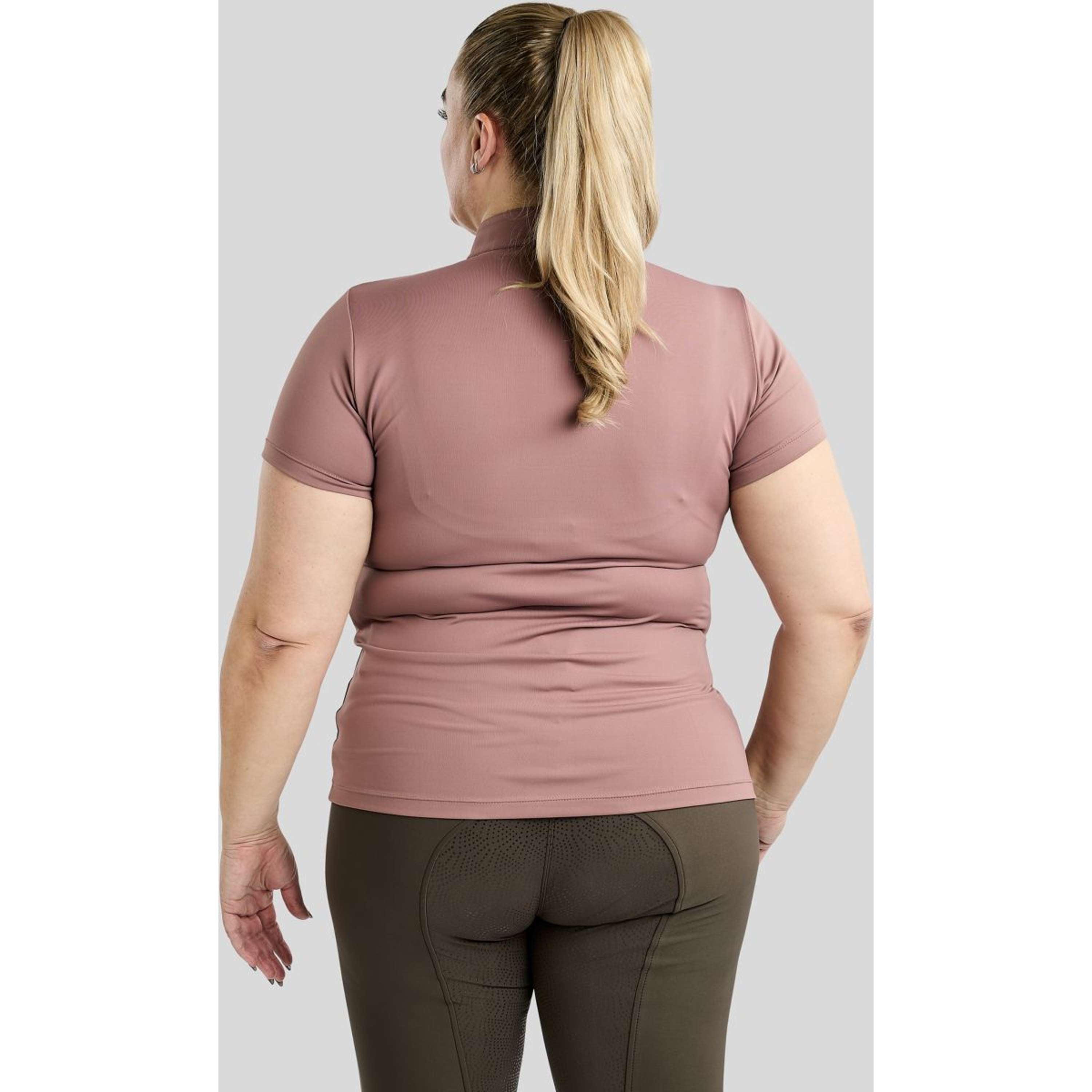 Montar Polo Everly Crystal Logo Curve Dusty Rose