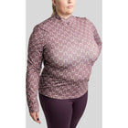Montar Camiseta MoFreya AO Printed Curve Mangas Largas Dusty Rose