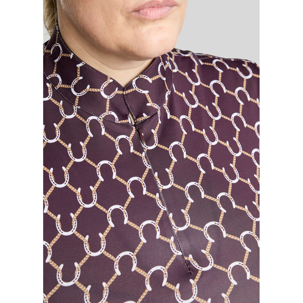 Montar Camiseta MoFreya AO Printed Curve Mangas Largas Fig