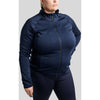 Montar Sudadera con capucha y cremallera MoFlair Curve Navy