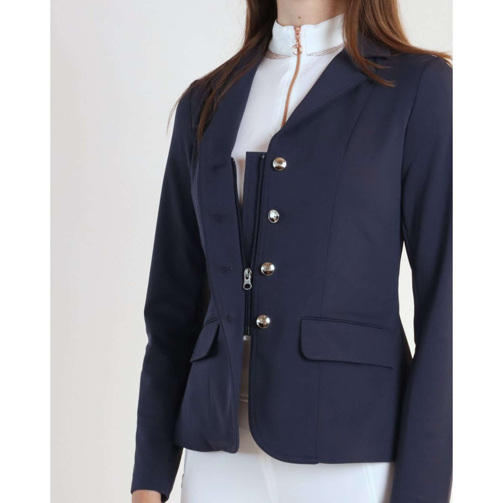 Montar Chaqueta de Competición Kathy Classic Azul Marino Oscuro
