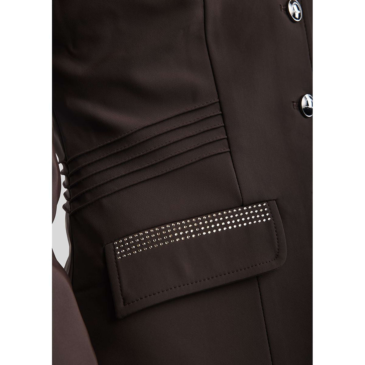 Montar Chaqueta de Competición MoKately Marron