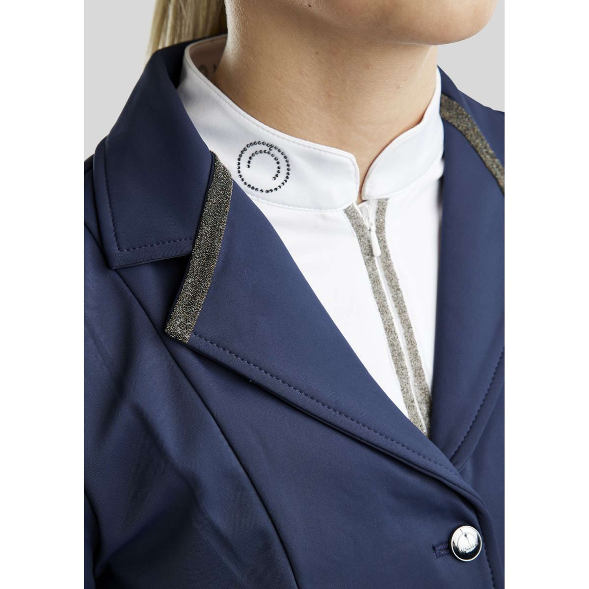 Montar Chaqueta de Competición MoGloria Navy