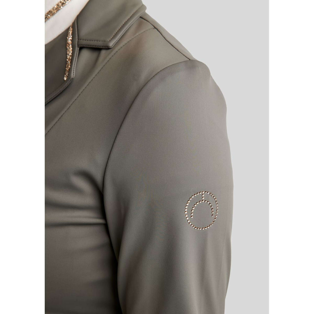 Montar Chaqueta de Competición MoLila Champagne Crystals Gris