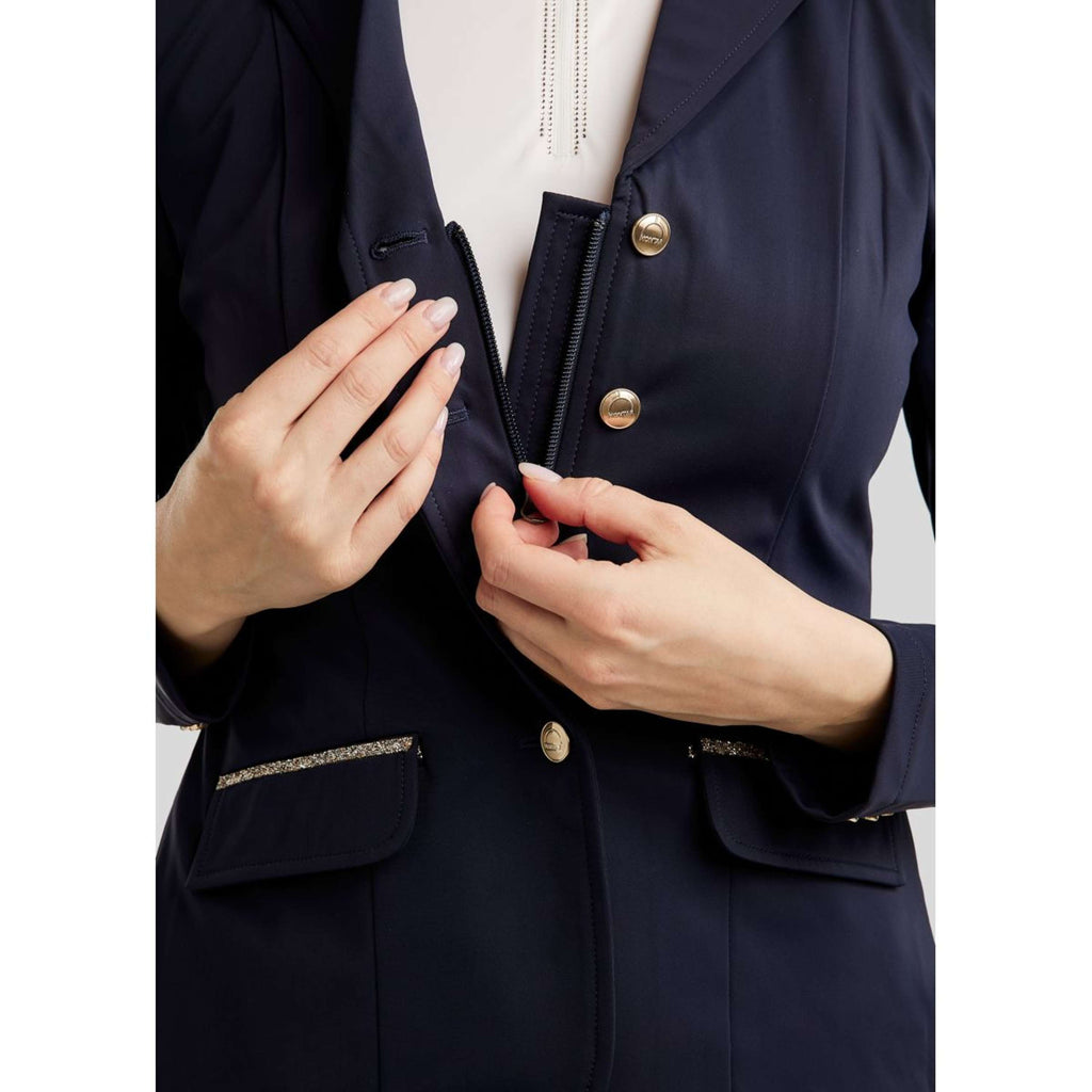 Montar Chaqueta de Competición MoLila Champagne Crystals Navy