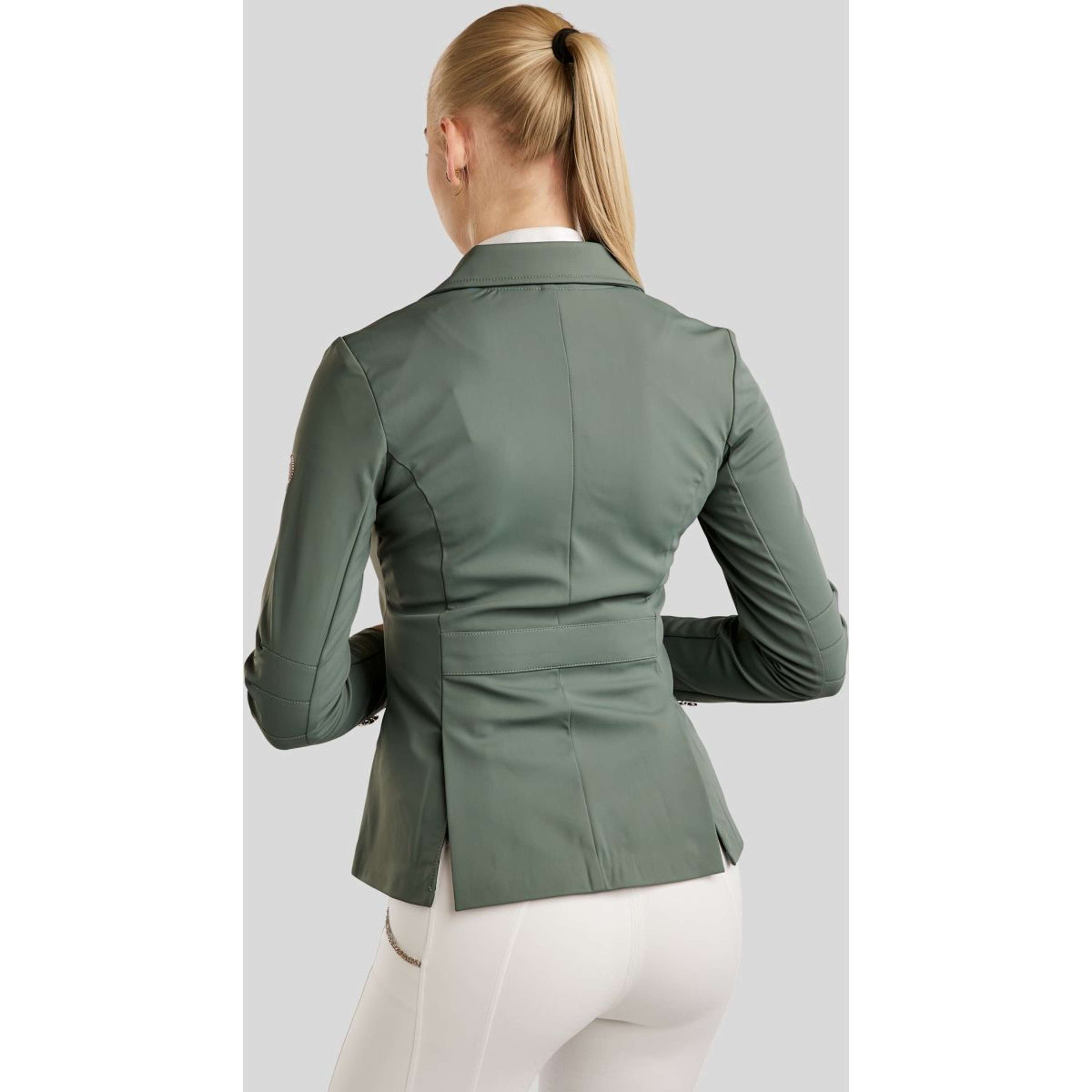 Montar Chaqueta de Competición MoLila Champagne Crystals Jade Montar Chaqueta de Competición MoLila Champagne Crystals Jade