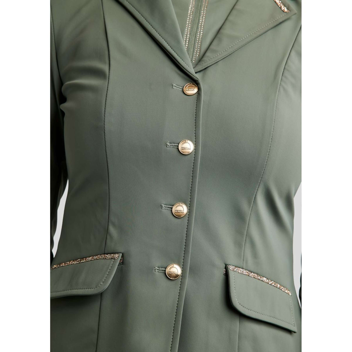 Montar Chaqueta de Competición MoLila Champagne Crystals Jade