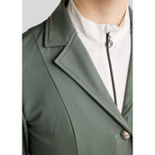 Montar Chaqueta de Competición MoPearl Pintucks Gun Metal Crystals Jade