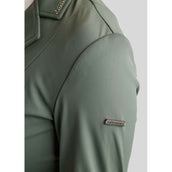 Montar Chaqueta de Competición MoPearl Pintucks Gun Metal Crystals Jade