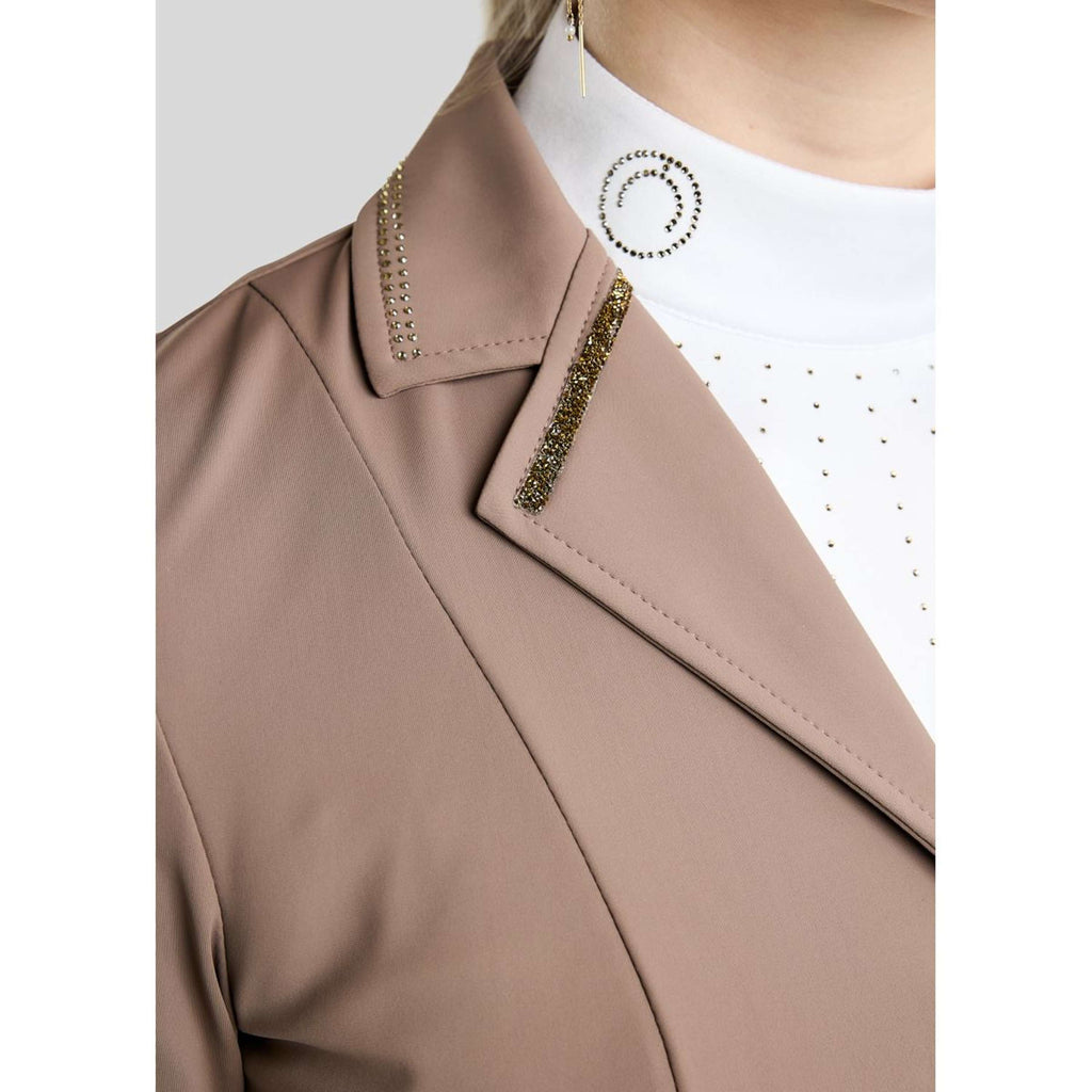 Montar Chaqueta de Competición MoEve Golden Quartz Crystals Nougat Brown