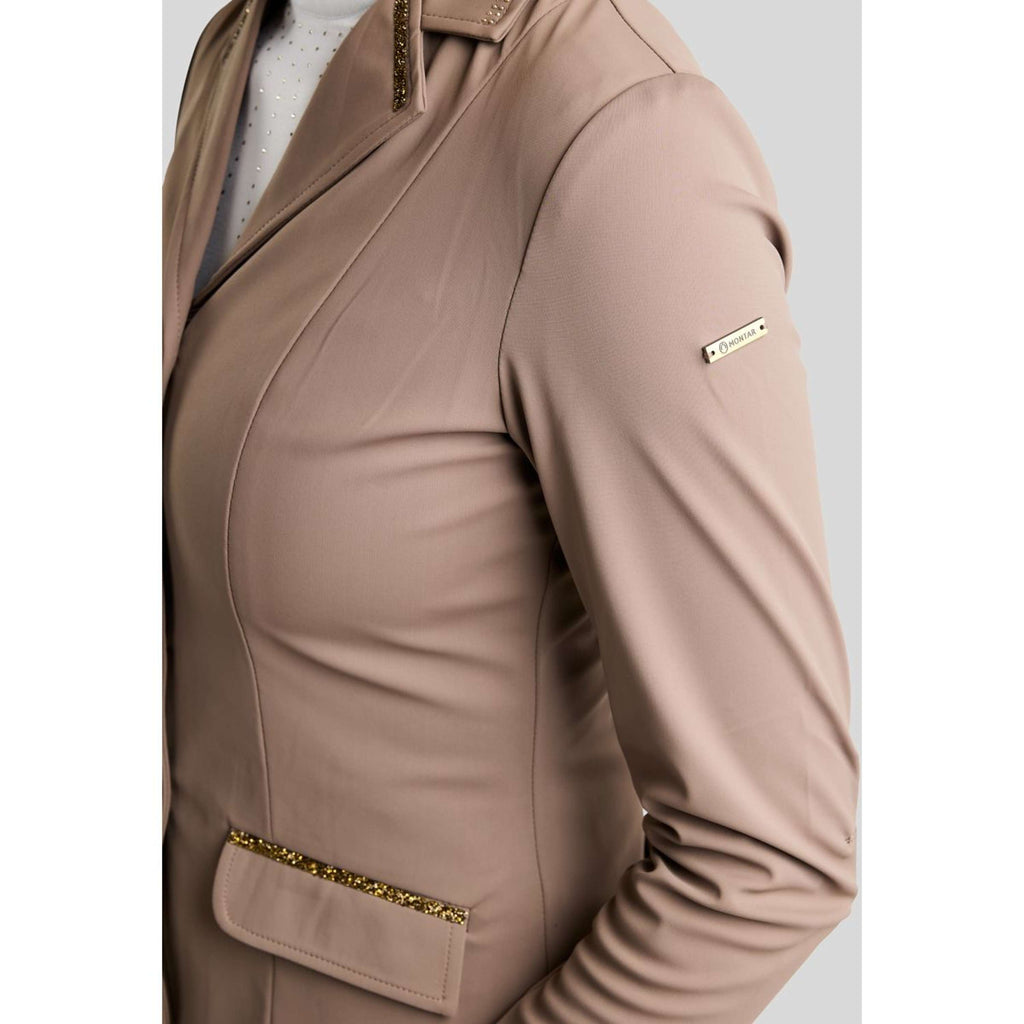 Montar Chaqueta de Competición MoEve Golden Quartz Crystals Nougat Brown