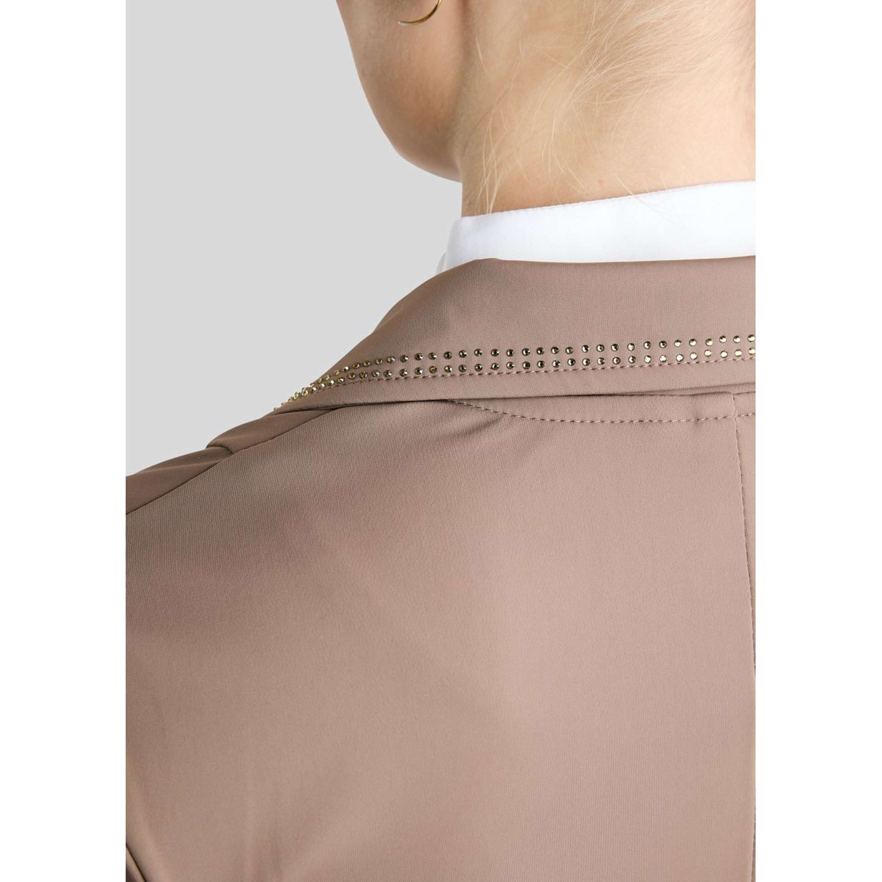 Montar Chaqueta de Competición MoEve Golden Quartz Crystals Nougat Brown