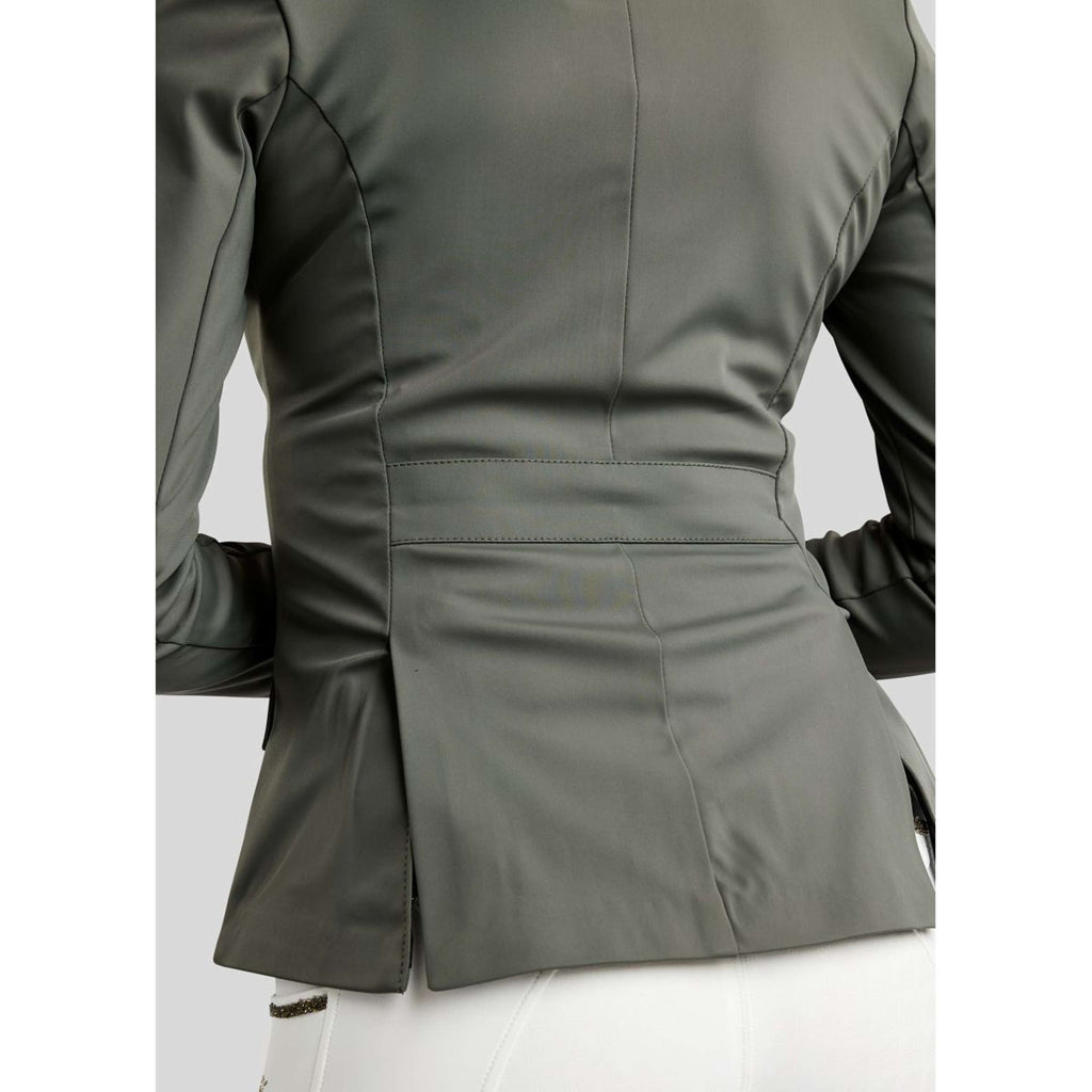 Montar Chaqueta de Competición MoEve Golden Quartz Crystals Forest Green