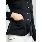 Montar Chaqueta de Competición MoEve Golden Quartz Crystals Negro