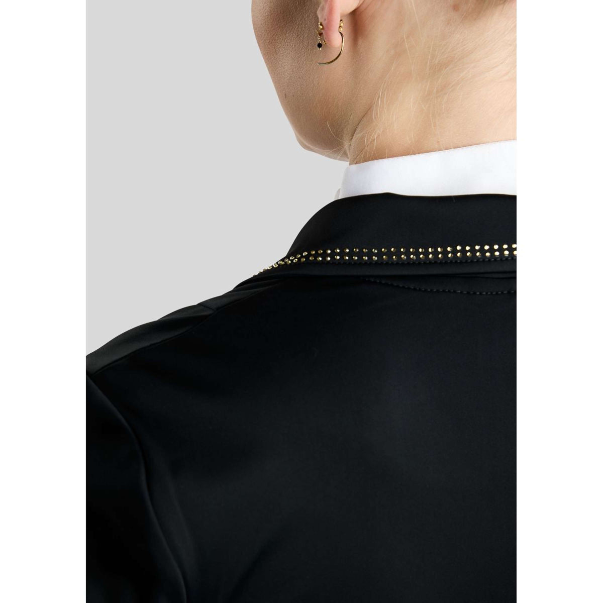 Montar Chaqueta de Competición MoEve Golden Quartz Crystals Negro