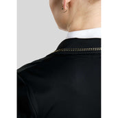 Montar Chaqueta de Competición MoEve Golden Quartz Crystals Negro