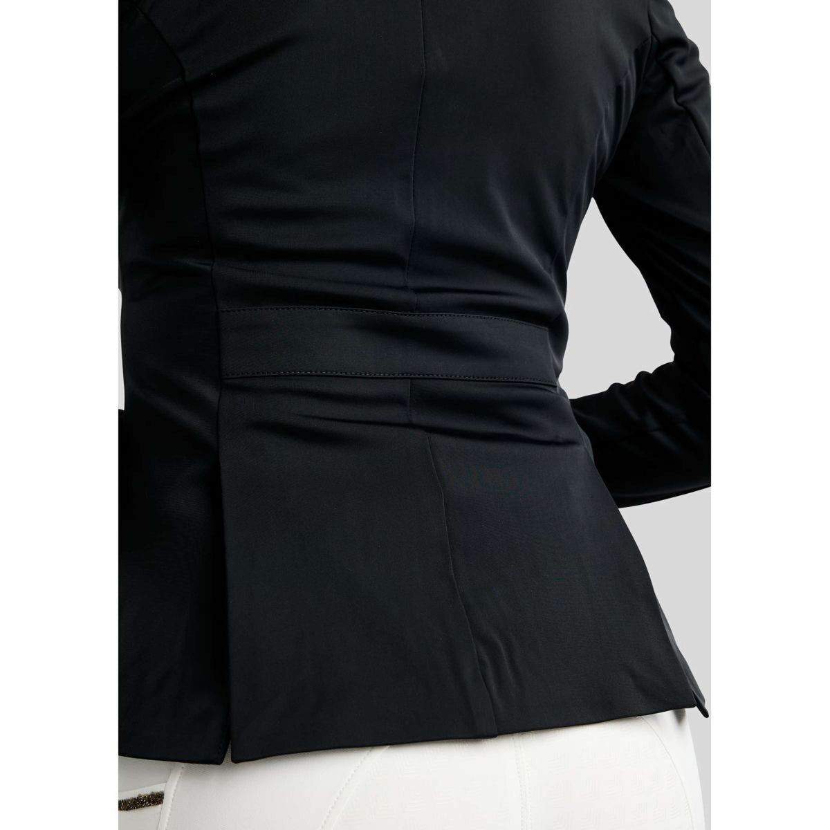 Montar Chaqueta de Competición MoEve Golden Quartz Crystals Negro