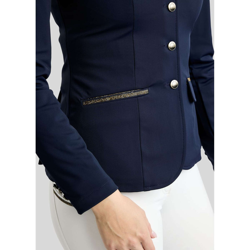 Montar Chaqueta de Competición MoEve Golden Quartz Crystals Navy