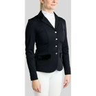 Montar Chaqueta de Competición MoValerie Velvet Details Golden Quartz Crystals Negro
