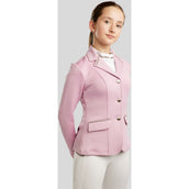 Montar Chaqueta de Competición MoPearl Pintucks Gun Metal Crystals Junior Candy Pink