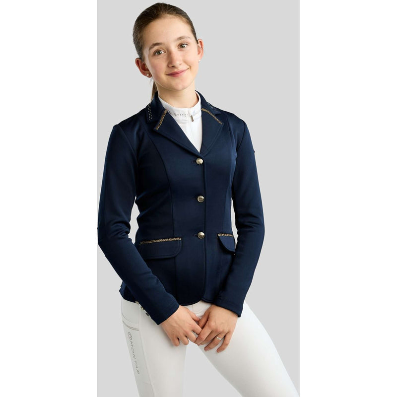 Montar Chaqueta de Competición MoEve Golden Quartz Crystals Kids Navy