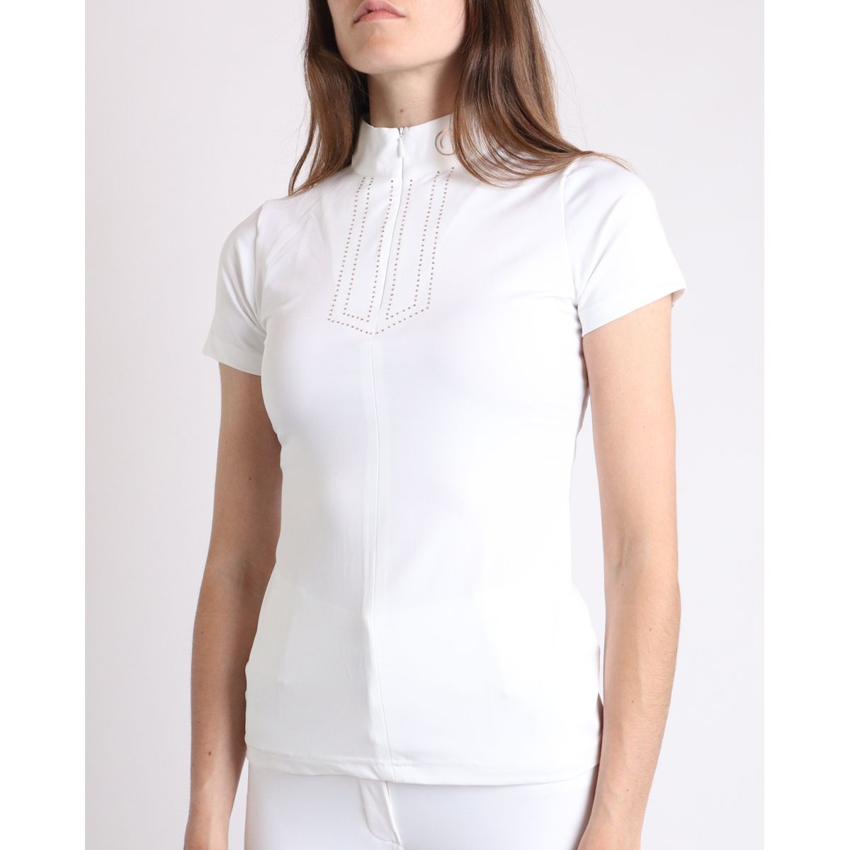 Montar Camiseta de Competición MoViolet Blanco