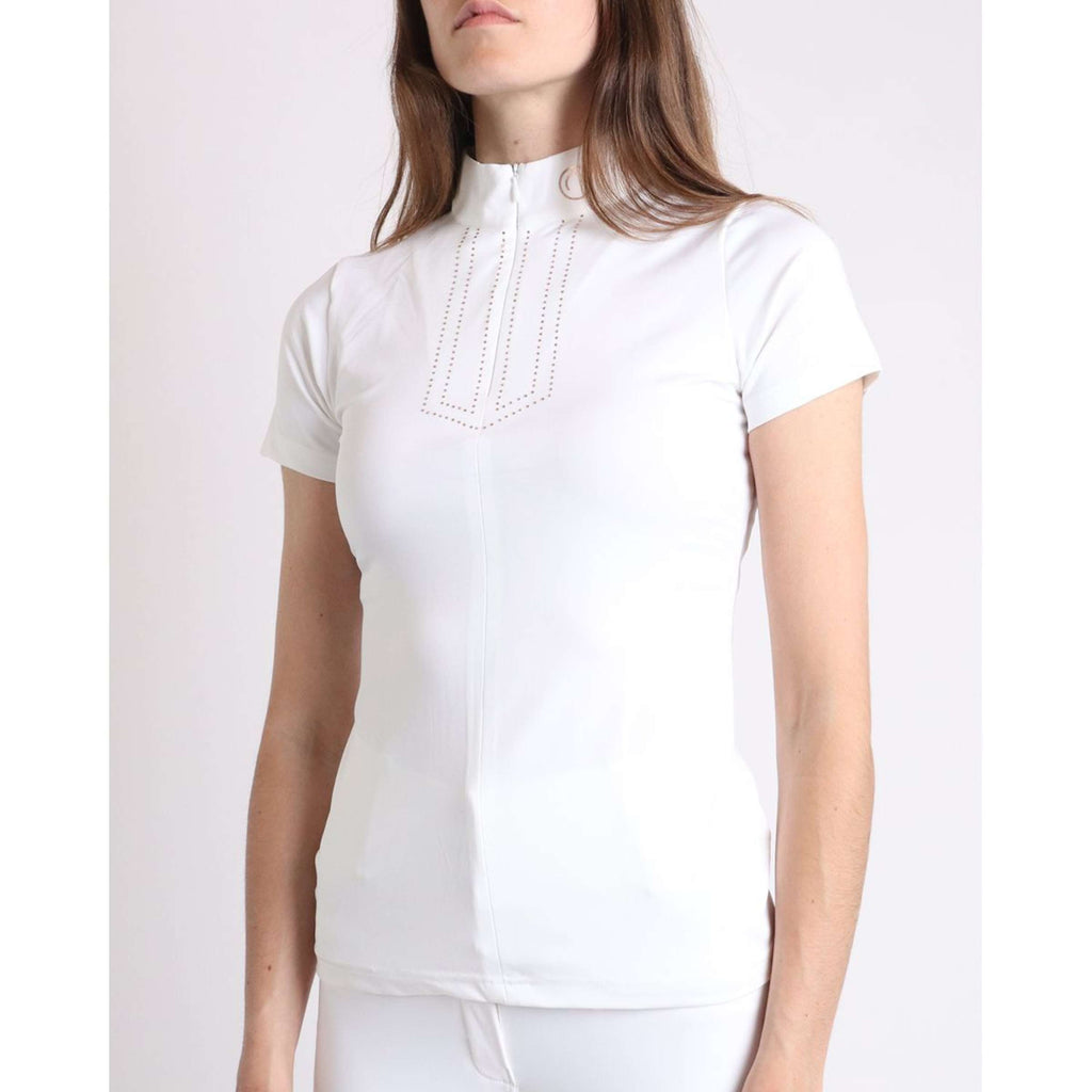 Montar Camiseta de Competición MoViolet Blanco