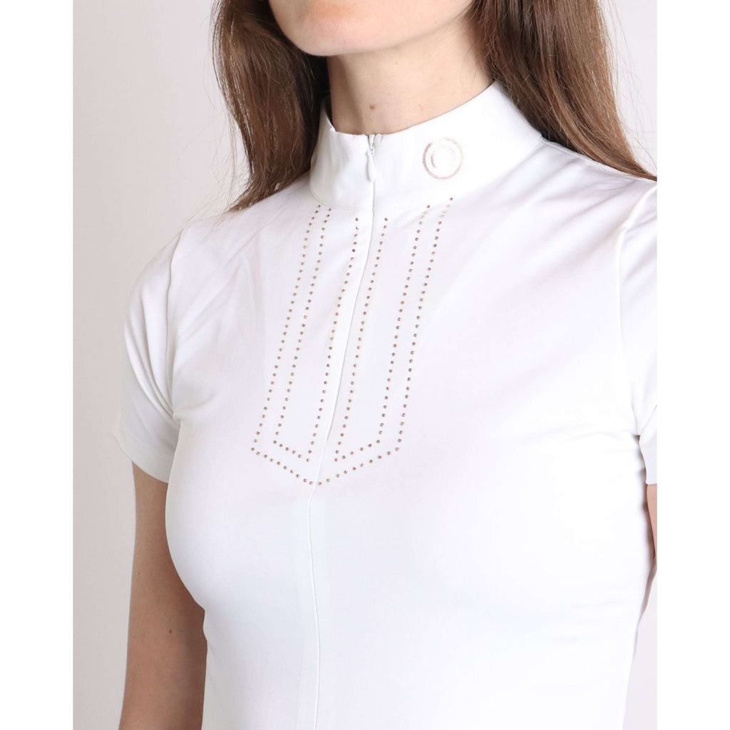 Montar Camiseta de Competición MoViolet Blanco