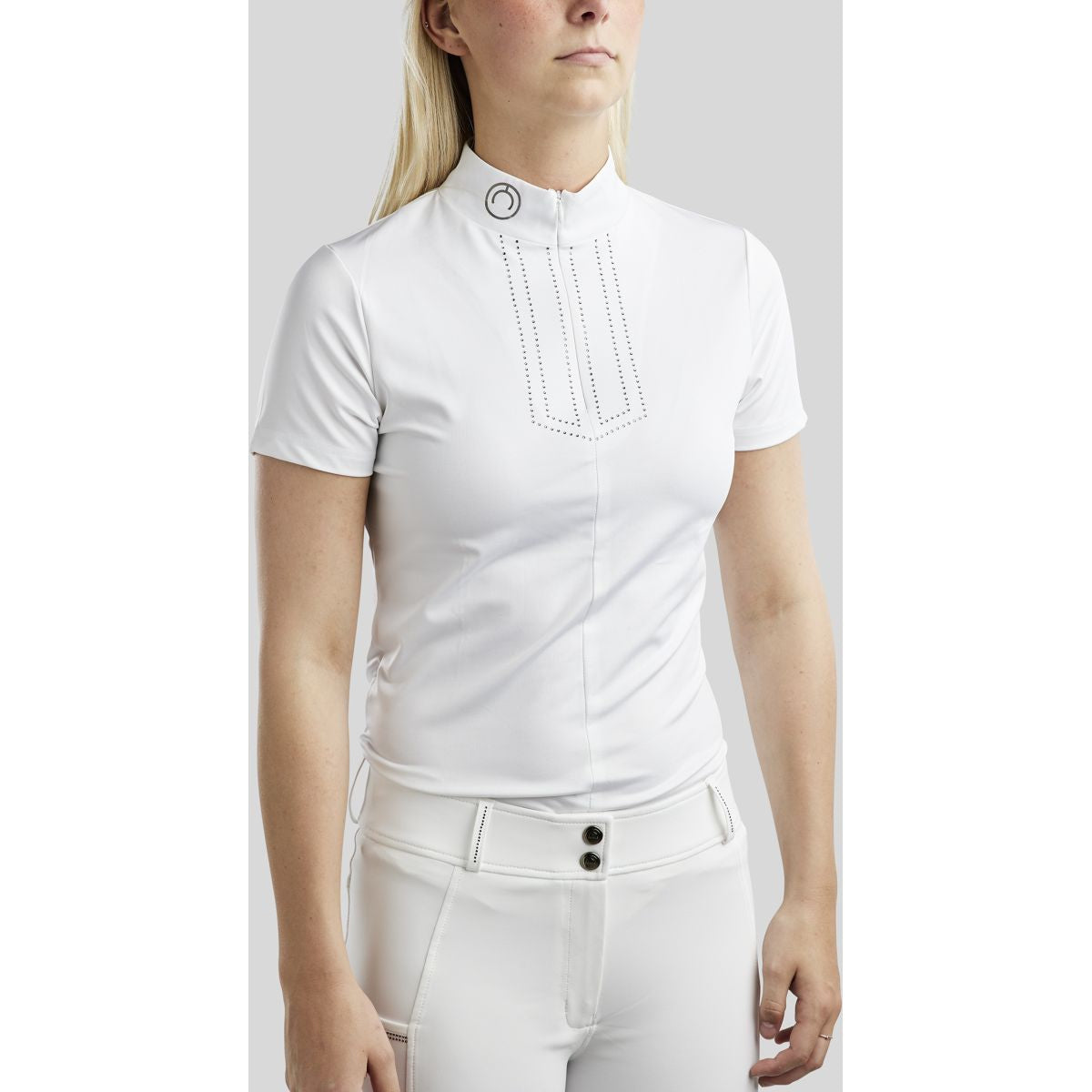 Montar Camiseta de Competición MoViolet Blanco
