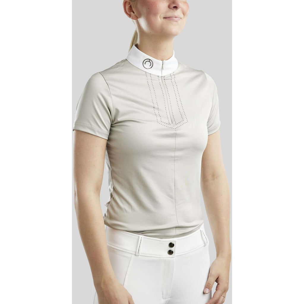 Montar Camiseta de Competición MoViolet Gris Plateado