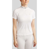 Montar Camiseta de Competición MoLila Champagne Crystals Blanco