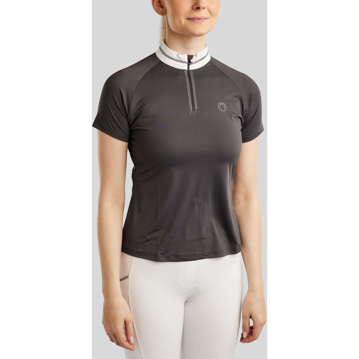 Montar Camiseta de Competición MoLila Champagne Crystals Slate Grey