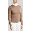Montar Camiseta de Competición MoEve Golden Quartz Crystals Mangas Largas Nougat Brown