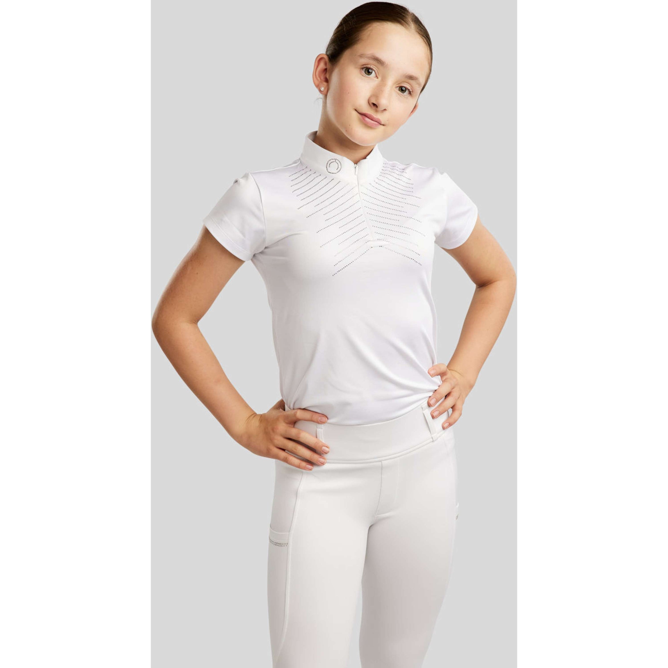 Montar Camiseta de Competición MoSparkle Kids Blanco