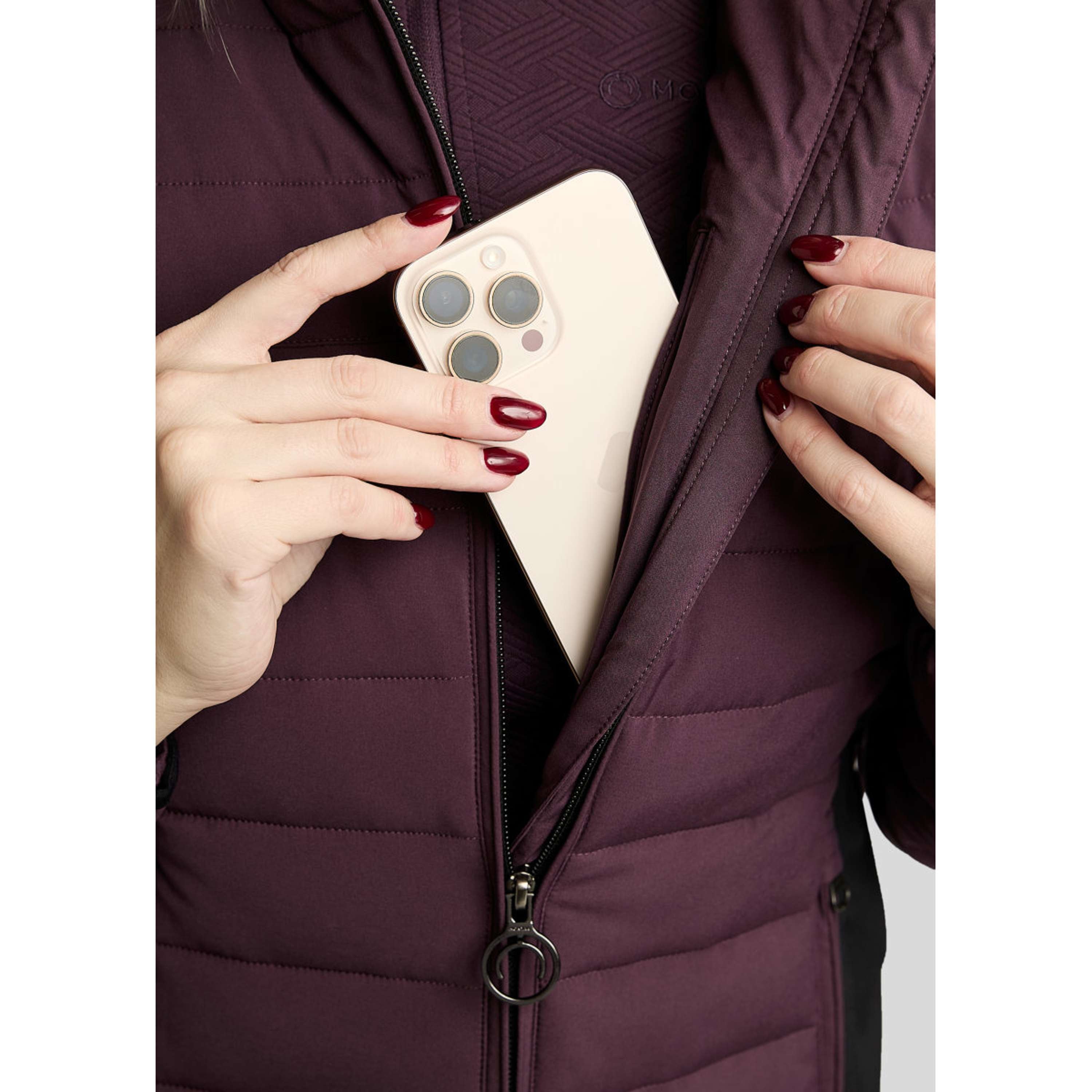 Montar Chaqueta MoRuby Essential Padded Softshell Fig