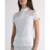 Montar Poloshirt MoMeadow Mesh Blanco