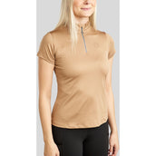 Montar T-Shirt MoElaine Lasercut Logo Latte