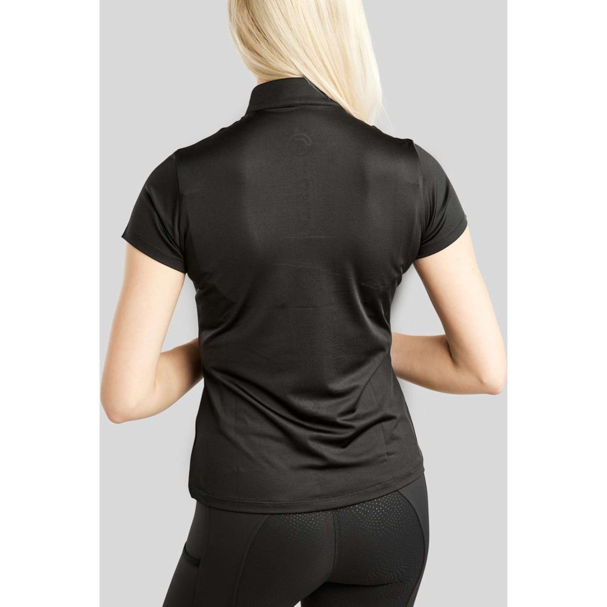 Montar T-Shirt MoElaine Lasercut Logo Negro