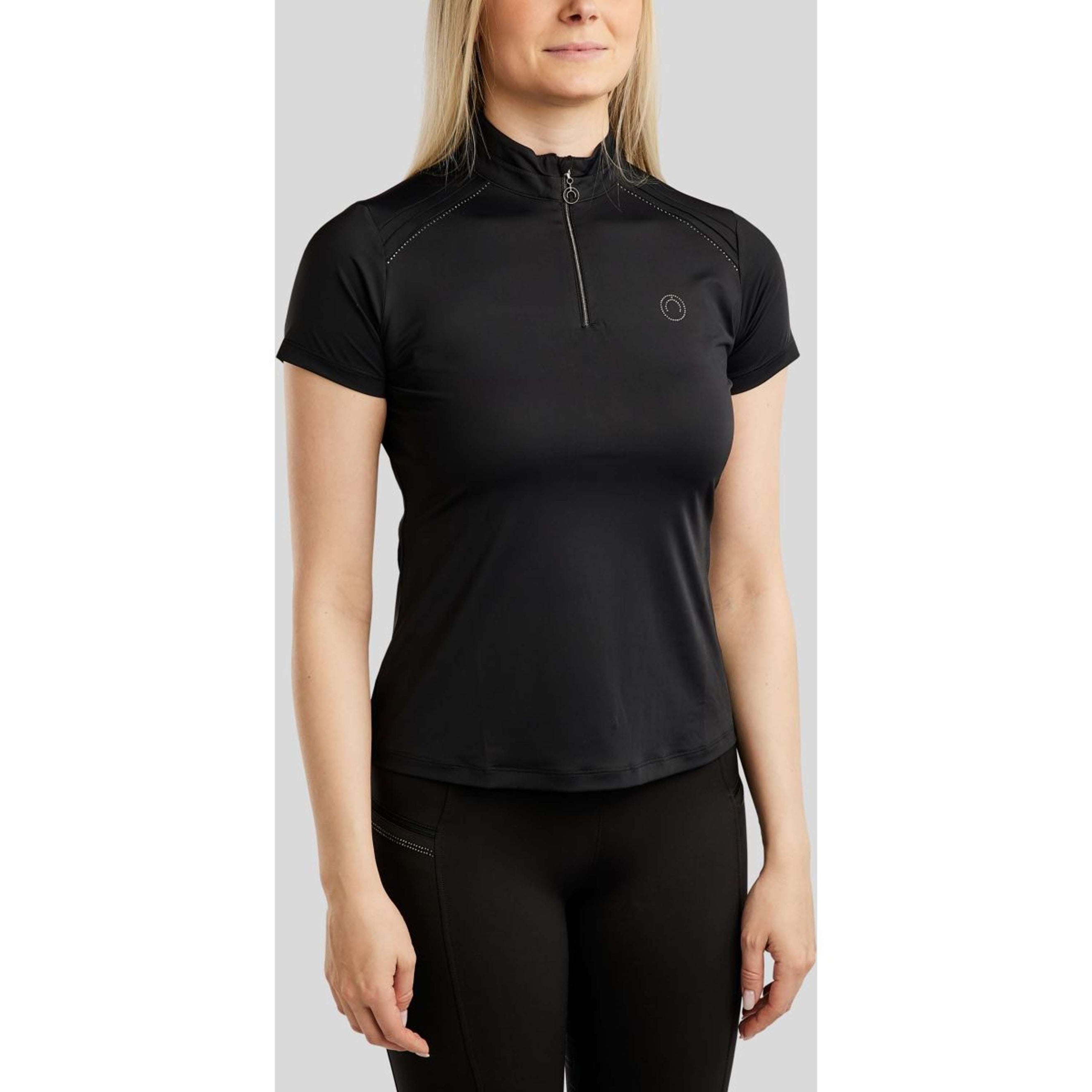 Montar Polo MoPearl Pintuck Negro