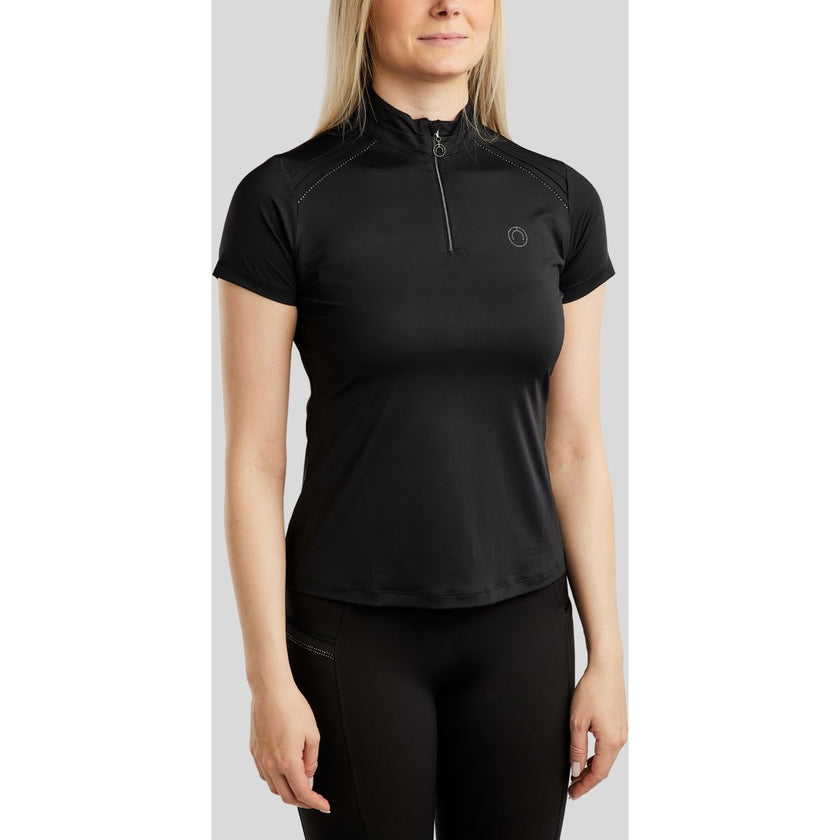 Montar Polo MoPearl Pintuck Negro